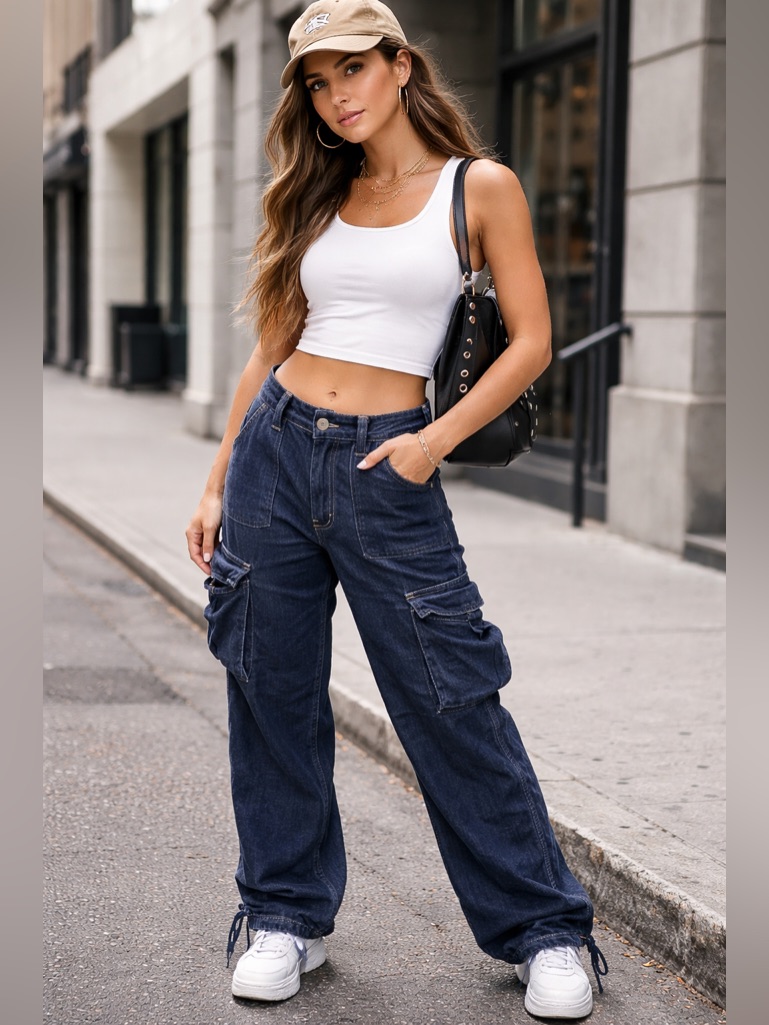 Bdg Urban Outfitters Skate Baggy Cinch Ankle Cargo Pants